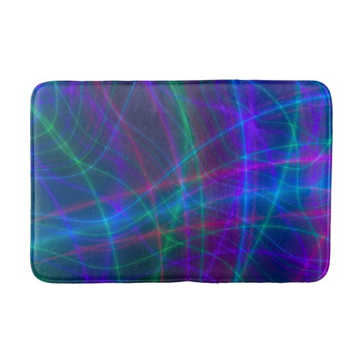 Tapis De Bain Rayons multicolores lumineux (Devant)