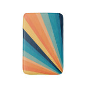 Tapis De Bain Rayons solaires rétro (Devant (Vertical))