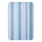 Tapis De Bain Rayure Côte Bleue Nordique (devant Vertical)