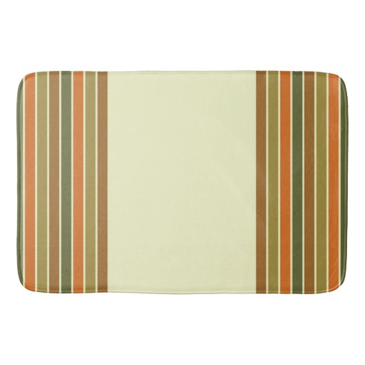TAPIS DE BAIN RAYURE D'AUTOMNE (Devant)