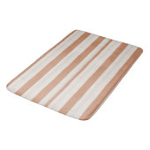 Tapis De Bain Rayure de Sable Chaud (Angle)