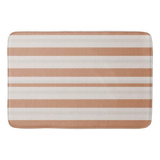 Tapis De Bain Rayure de Sable Chaud (Devant)
