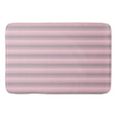 Tapis De Bain Rayure ombragée grise rose (Devant)