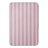 Tapis De Bain Rayure ombragée grise rose (devant Vertical)