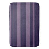 Tapis De Bain Rayure prune nordique (devant Vertical)