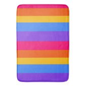 Tapis De Bain Rayures arc-en-ciel (devant Vertical)