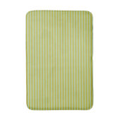 Tapis De Bain Rayures Chartreuse et Vert Pistache (Devant (Vertical))