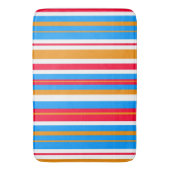 Tapis De Bain rayures colorées (devant Vertical)