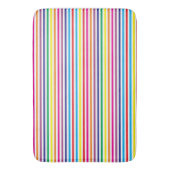 Tapis De Bain Rayures Colorées (devant Vertical)