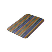 Tapis De Bain Rayures de plage (Angle)