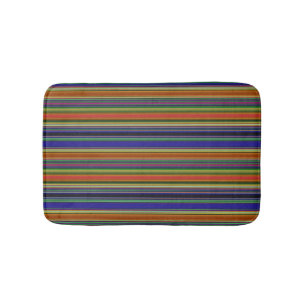 Tapis De Bain Rayures de plage