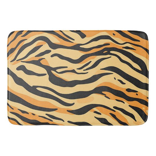 Tapis De Bain Rayures de Tigre (Devant)