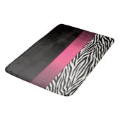 Tapis De Bain Rayures de zèbre (Angle)