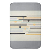 Tapis De Bain rayures design moderne style moyen siècle abstrait (devant Vertical)
