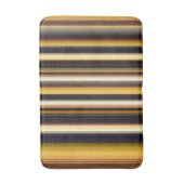 Tapis De Bain Rayures dorées (Devant (Vertical))
