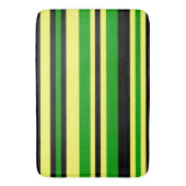Tapis De Bain Rayures inspirées de la Jamaïque (devant Vertical)