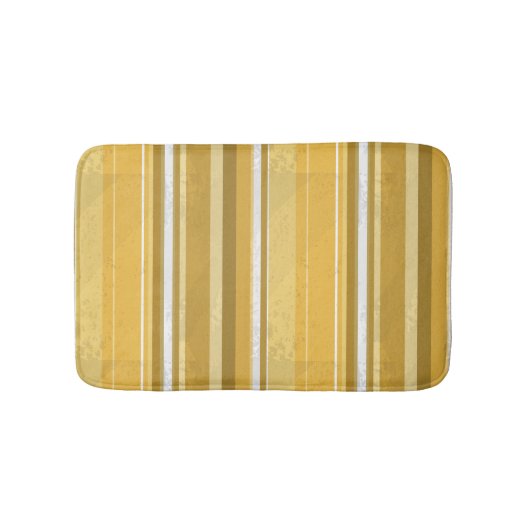 Tapis De Bain Rayures Jaune (Devant)