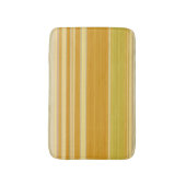 Tapis De Bain Rayures Jaunes Soleil (Devant (Vertical))