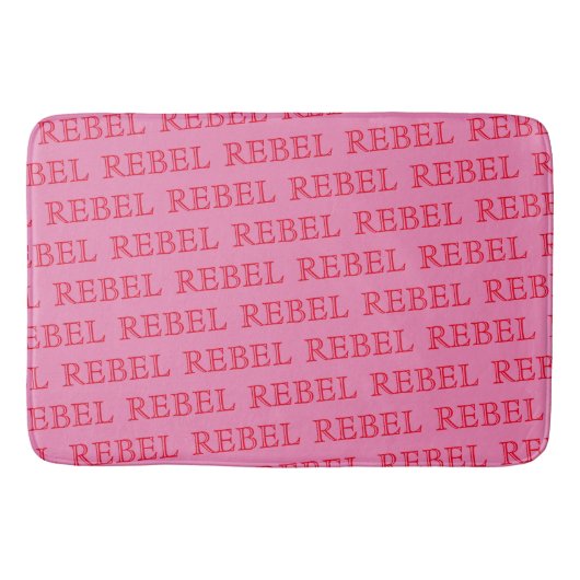 Tapis de bain - REBEL (Devant)