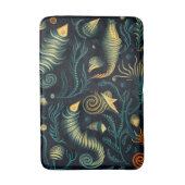 Tapis De Bain Récifs Dorés (Devant (Vertical))