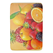 Tapis De Bain Récolte de fruits vibrants : une conception de réc (devant Vertical)
