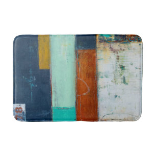 Tapis De Bain Rectangles Abstraites