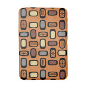 Tapis De Bain Rectangles arrondies MCM du milieu du siècle Orang (Devant (Vertical))