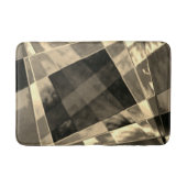 Tapis De Bain Rectangles inclinées dans les tons bois ou beige? (Devant)