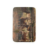 Tapis De Bain Red Deers Dans Le Bois D'Autum (Devant (Vertical))