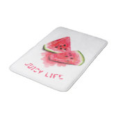 Tapis De Bain Red Sweet Juicy Watermelon (Angle)