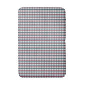 Tapis De Bain Red, white and blue plaid (Devant (Vertical))