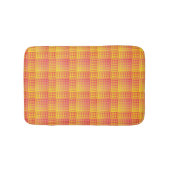 Tapis De Bain Red Yellow Checker Abstract Pattern (Devant)
