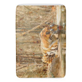 Tapis De Bain Réflexion du tigre (devant Vertical)