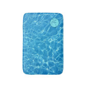 Tapis De Bain Réflexions d'eau bleue Personnaliser Mat de bain (Devant (Vertical))