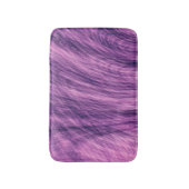 Tapis De Bain Regard de fourrure violette (Devant (Vertical))