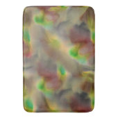 Tapis De Bain Regard de verre en rouge et vert citron sur les nu (devant Vertical)