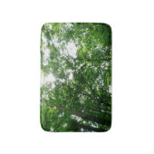 Tapis De Bain Regardant les arbres d'été (Devant (Vertical))