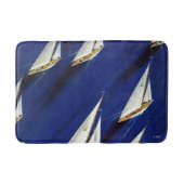 Tapis De Bain Régate de voilier par Ski Weld (Devant)