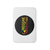 Tapis De Bain Reggae Musique avec citations positives (Devant (Vertical))