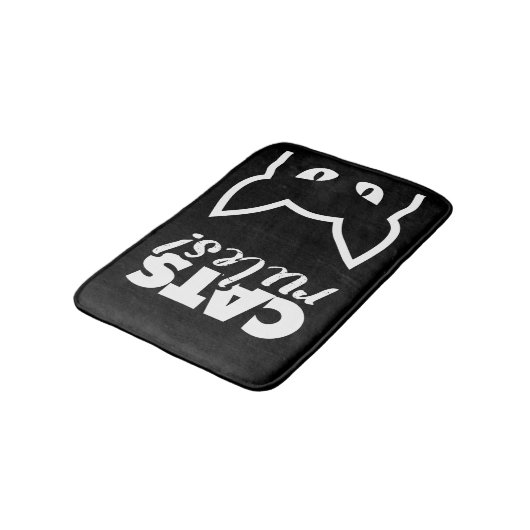 Tapis De Bain Règles relatives aux chats (Angle)