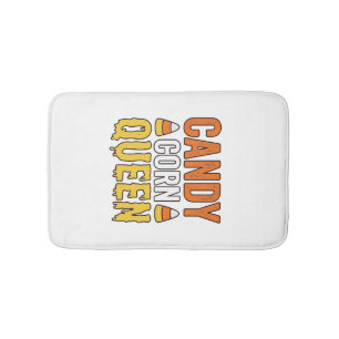 Tapis De Bain Reine de bonbons en forme de corne Vintage Hallowe