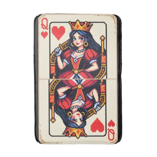 Tapis De Bain Reine des Coeurs (Devant (Vertical))