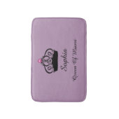 Tapis De Bain Reine drôle de monarchie (Devant (Vertical))
