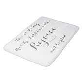 Tapis De Bain Réjouissez-vous et soyez bénis (Angle)