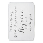 Tapis De Bain Réjouissez-vous et soyez bénis (devant Vertical)