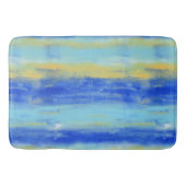 Tapis De Bain Relaxing Beach Aqua Turquiose Nautical (Devant)