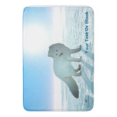 Tapis De Bain Renard arctique (devant Vertical)