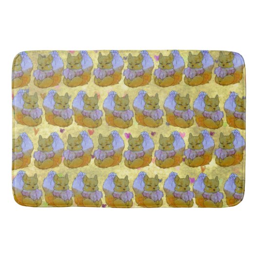 Tapis De Bain Renard nommé Dice (Devant)