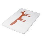 Tapis De Bain Renard rouge (Angle)