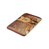 Tapis De Bain Renard rouge (Angle)